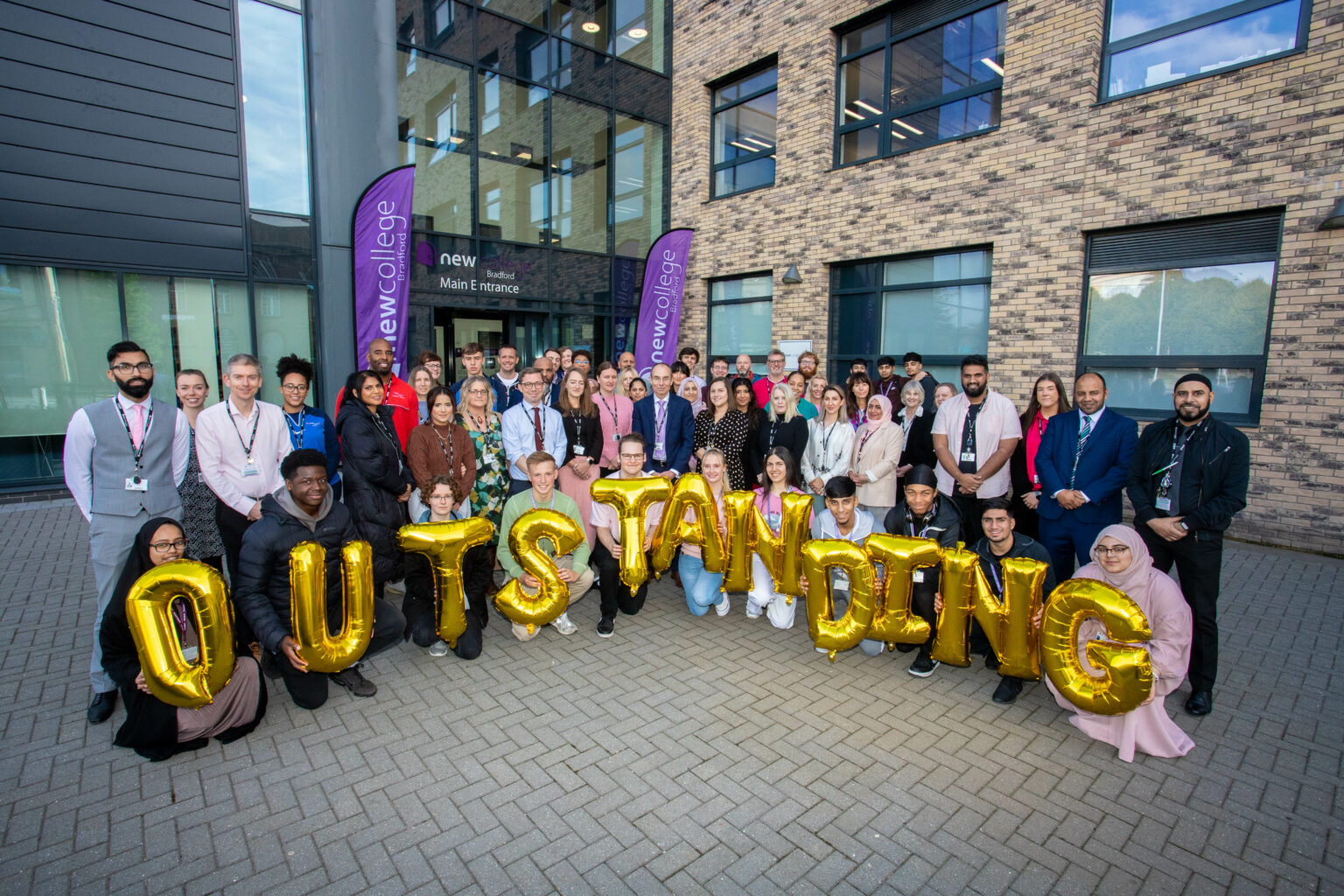New College Bradford receives an “outstanding” Ofsted report four years
