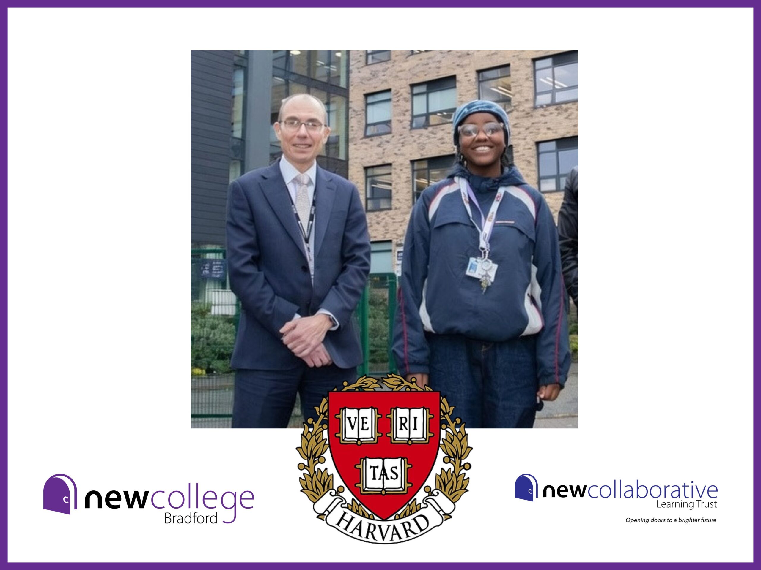 NCB student wins full scholarship to Harvard